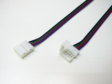 RGB přípojka 1x click pro LED pásek s kabelem
