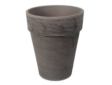 Květináč IRIS d26x31h/basalt-čedič.melír/SP