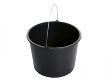 Kbelík plastový 20L černý 08993