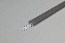 Difuzor C klik černý pro lištu CORNER10 SURFACE10 GROOVE10 2m