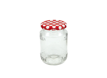 Sklenice zavařovací 370ml TWIST 66 + víčka PUNTÍK 8ks