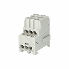 Blok pro rozdělení fází UVB 100 L G, 1pól. AL/CU