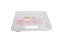 Organizér na bity 290x190x350mm průhledný NORT