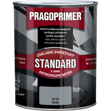 Pragoprimer standart S2000 základní na kov, 0110 šedá 0,6 l