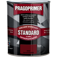Pragoprimer standart S2000 základní na kov, 0840 červenohnědá 0,6 l