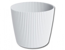 Obal MILLY ROUND d20x17cm/DMI200 bílý