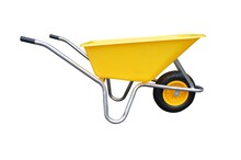 Kolečko zahradní LIVEX 100L PVC žluté