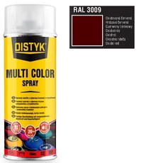 Sprej Primer color červená (RAL3009) 400ml DISTYK