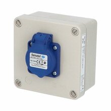 Zás. krabice AcquaBOX 3061 IP54 
1x230V s ochr. kolíkem
