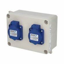 Zás. krabice AcquaBOX 3064 IP54
2x230V s ochr. kolíkem