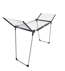 Sušák na prádlo Standtrockner Pegasus 150 Solid Black, LEIFHEIT 81690