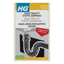 HG-Duo tek. čistič odpadů 2x500ml