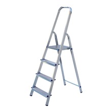 Žebřík (schůdky) jednostranný hlíník ALW 4 +1