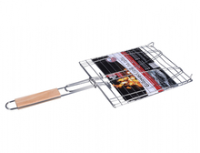 Rošt grilovací na ryby 65x26x36cm BBQ