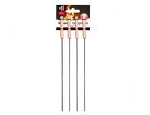 Tyč grilovací-špízová 44cm 4ks BBQ