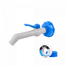 Kohout plast 45°na hadici 25mm, adaptér IBC S60x6
