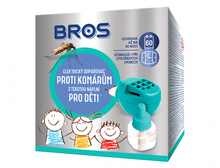 Bros - Odpařovač proti komárům el.+tek.náplň 60nocí DĚTI
