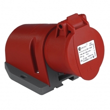 5x32A / IP 44 - Nástěnná zásuvka, Quick Connect
