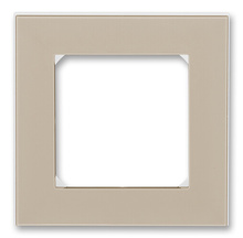 3901H-A05010 18 RÁMEČEK 1-NÁS., LEVIT, MACCHIATO/BÍLÁ