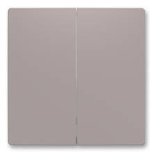 Zoni 6221T-A01010 244 Kryt dělený pro smart switch greige Zoni 6221T-A01010 244 Kryt dělený pro smart switch greige