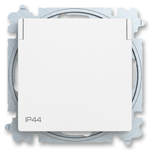 Zoni 6619T-A06995 240 IP44 matná bílá zásuvka