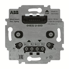 2CKA006400A0096 PŘÍSTROJ ŽALUZIOVÉHO SPÍNAČE FLEX PRO KRÁTKOCESTNÉ OVLÁDÁNÍ TYP 64831 U-50 2CKA006400A0096 PŘÍSTROJ ŽALUZIOVÉHO SPÍNAČE FLEX PRO KRÁTKOCESTNÉ OVLÁDÁNÍ TYP 64831 U-50