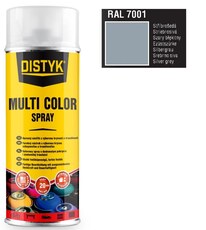 Sprej Multi color stříbrošedá (RAL7001) 400ml DISTYK