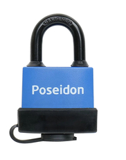 Zámek visací POSEIDON 40 3kl.voděodolný kov.disk