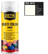 Sprej Multi color bílá lesk (RAL9010) 400ml DISTYK