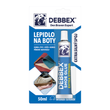 Lepidlo na boty SHOE GLUE 50ml DEBBEX 60050DBX