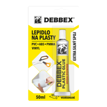 Lepidlo na plasty PLASTIC GLUE 50ml DEBBEX 60040DBX