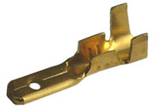 MK 1,5-28 Mosazný kolík, průřez 0,5-1,5mm2 / 2,8x0,8mm / síla materiálu 0,4mm (PK1,5-M308)