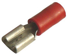 OPP 1,5-48 Objímka plochá poloizolovaná, průřez 0,5-1,5mm2  4,8x0,8mm PVC dle UL (RF-F408)