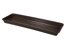 Podmiska pod truhlík LOBELIA 60cm hnědá