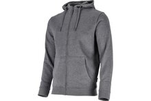 Mikina s kapucí PORA, XL, šedá, STALCO