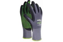 Rukavice nylon vel.10  NITRILE FLEX DOTS/STALCO PERFECT