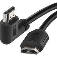 HDMI 2.0 high speed kabel A vidlice - A vidlice 90° 3 m S10310