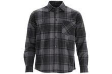 Košile flanelová SQUARE, 3XL, šedá, STALCO