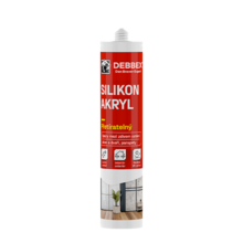 Tmel silikon akrylový transp. 280ml DEBBEX 20201RL