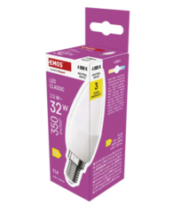 ZQ3211 LED žár. Classic svíčka E14 2,5W (32W) 350lm neutrální bílá