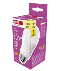 LED žárovka Classic A60 / E27 / 13 W (100 W) / 1521 lm / teplá bílá ZQ5E61