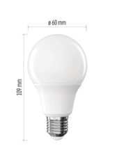 LED žárovka Classic A60 / E27 / 9,5 W (75 W) / 1055 lm / neutrální bílá ZQ5E53
