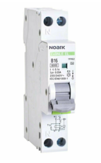 NOARK 111164 Ex9NLE EL 1PN B25 30mA A Jednomodulový Elektronický proud. chránič s nadpr. o