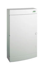 Rozvodnice nástěnná NOARK 101509 PNS 36W, bílé dveře, IP40