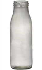 Láhev Mléko 0,5L s víčkem T.O. 48