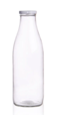 Láhev Mléko 1L s víčkem T.O. 48