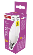 ZQ3E43 LED žár. classic svíčka 6,5W (60W) 806lm E14 NW