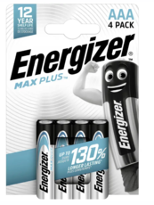 Energizer alkaline MAX PLUS LR03 AAA 1,5V baterie 3+1