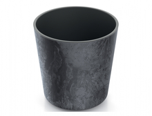 Obal URBI ROUND BETON d30x30cm 2v1 antracit