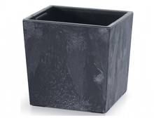 Obal URBI SQUARE LOW BETON 30x30x29cm 2v1 antracit